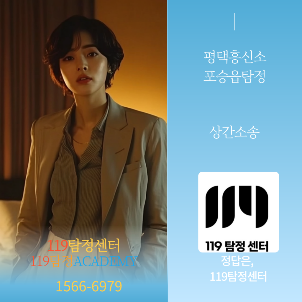 포승읍탐정 평택흥신소 119탐정 상간소송 의 모든 것