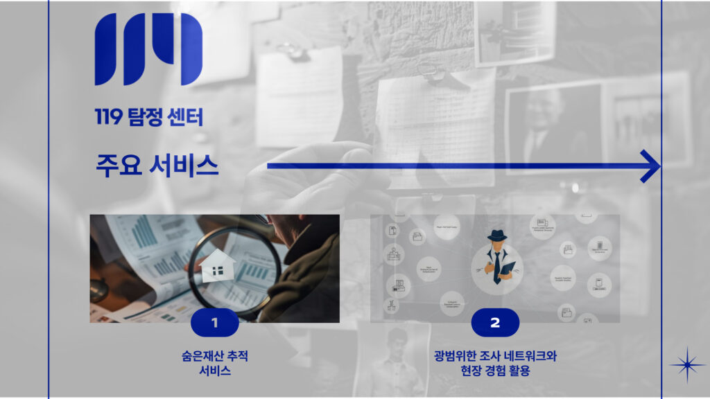 송파 잠실동탐정 잠실동흥신소 119탐정센터 외도증거 수집비용
