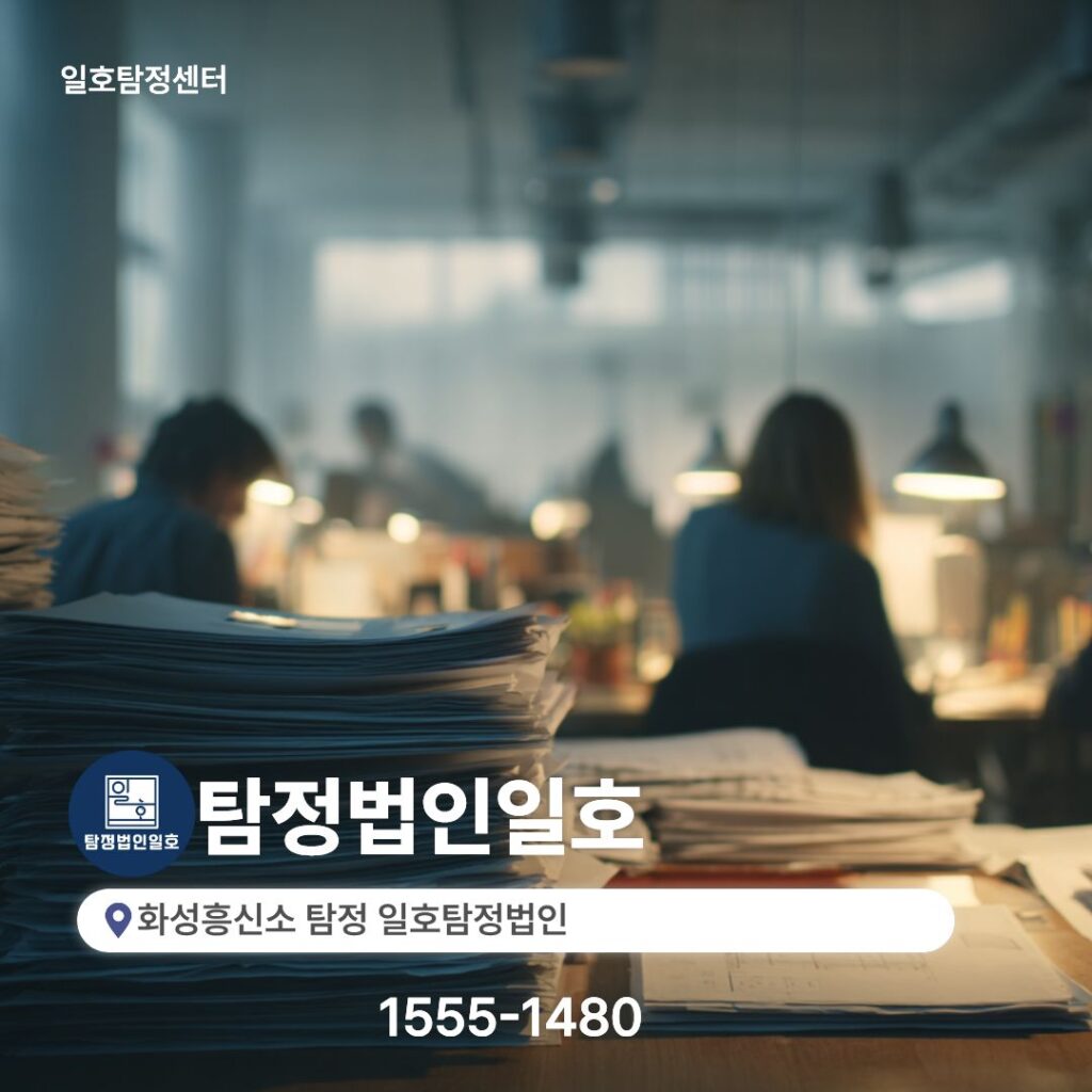 화성흥신소 탐정 일호탐정법인 1555-1480