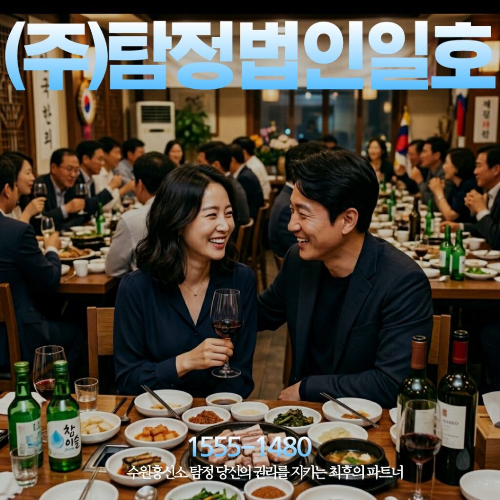 수원흥신소 탐정 당신의 권리를 지키는 최후의 파트너
