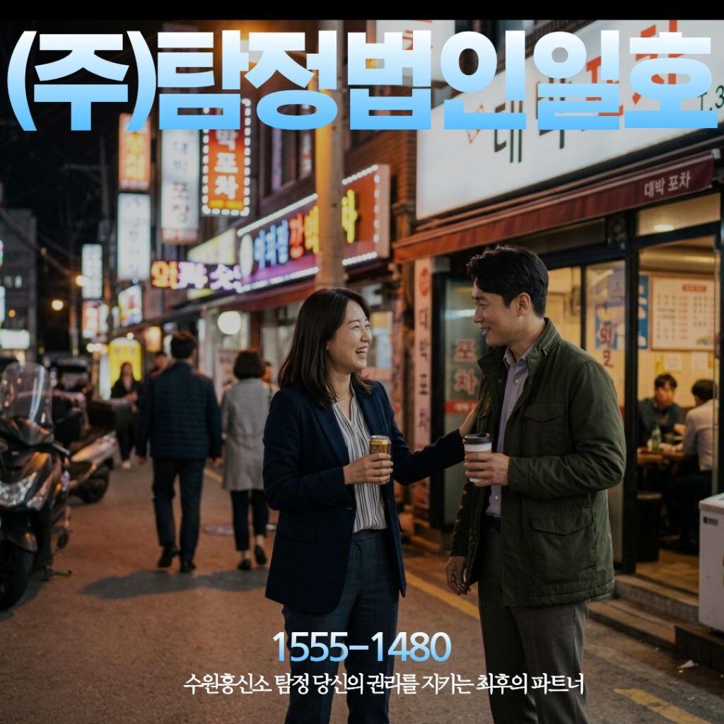 수원흥신소 탐정 당신의 권리를 지키는 최후의 파트너