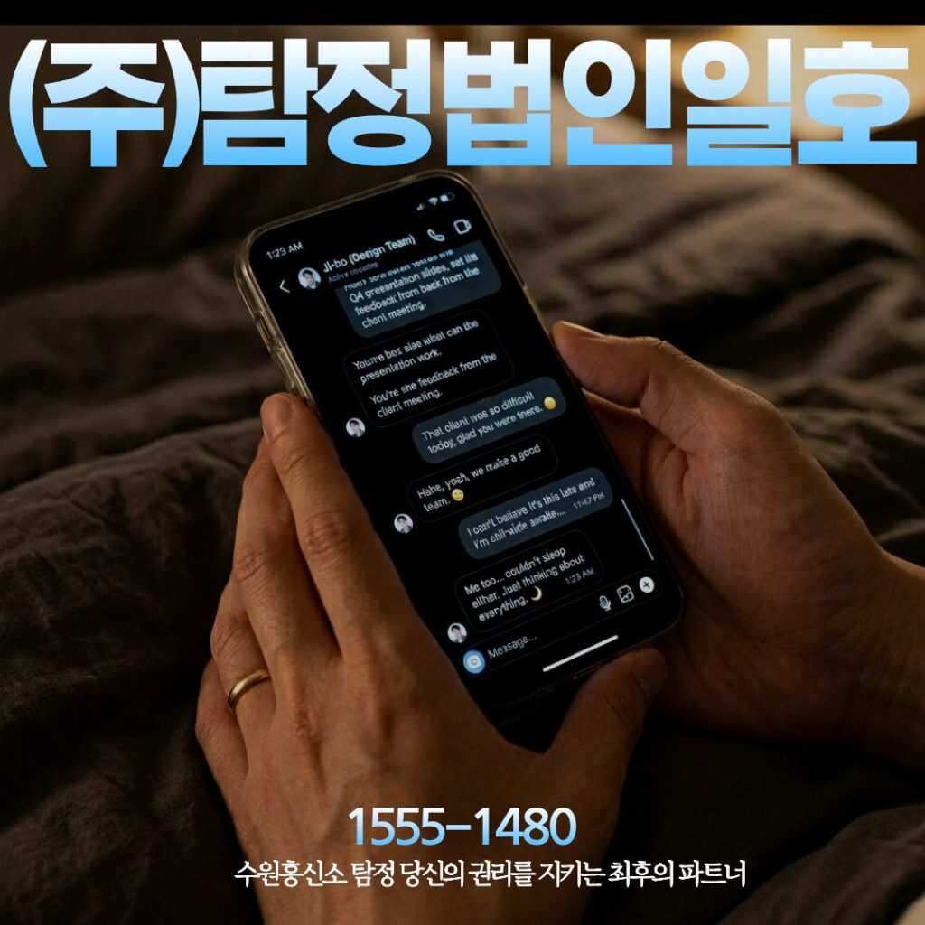 수원흥신소 탐정 당신의 권리를 지키는 최후의 파트너